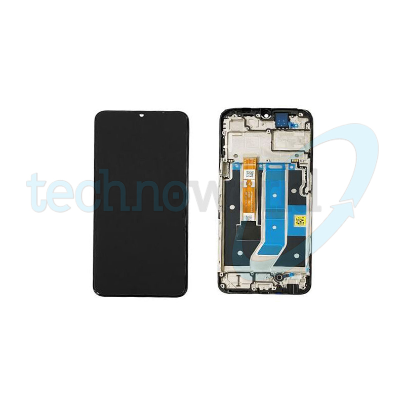 Display Ori. Oppo A78 5G Nero con Frame