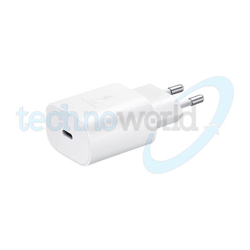Caricabatterie 25W Bianco - USB-C (Bulk)