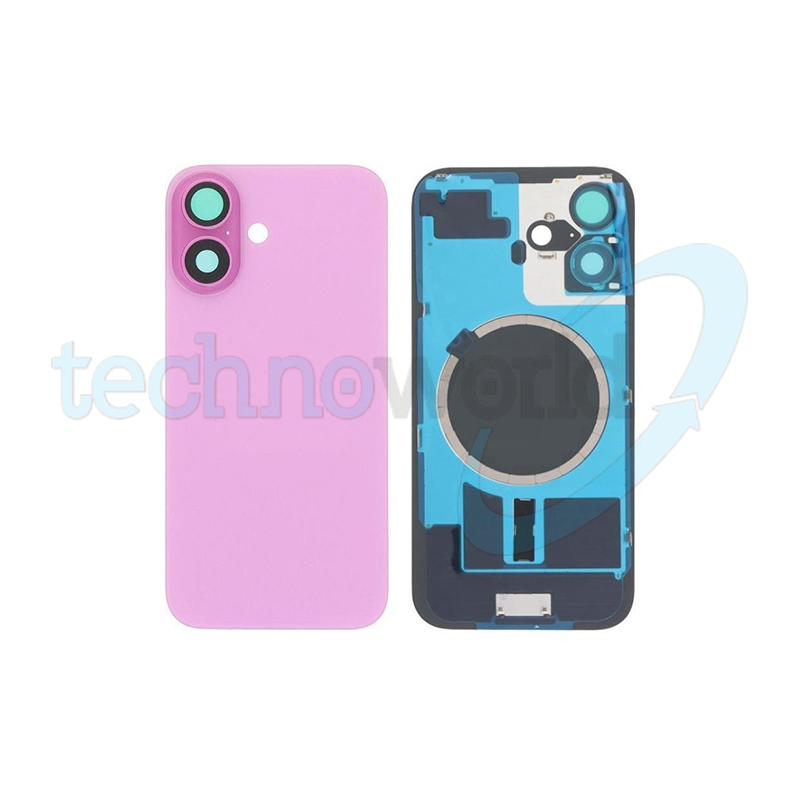Vetrino Cover Batteria iPhone 16 Rosa