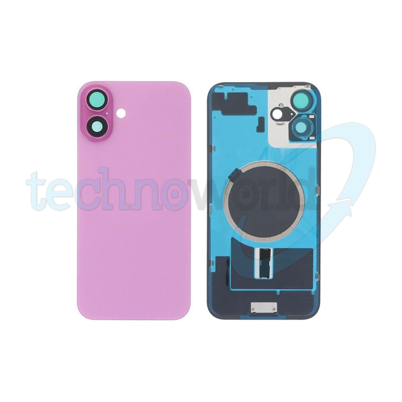 Vetrino Cover Batteria iPhone 16 Plus Rosa