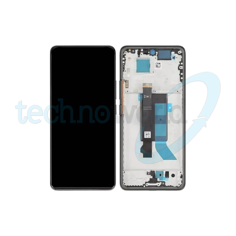Display Ori. Xiaomi Redmi Note 14 Pro 5G Nero con Frame