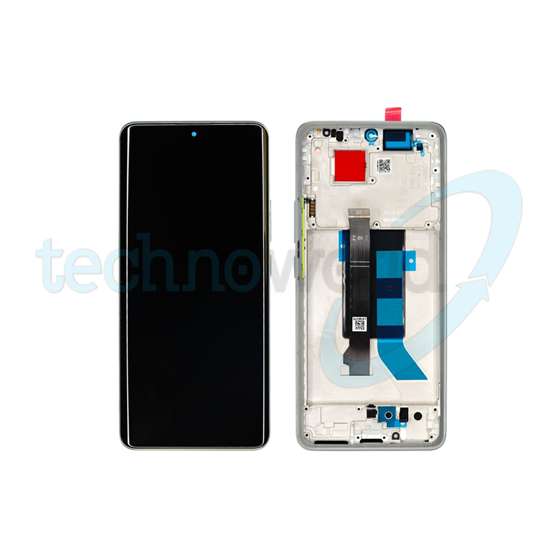 Display Ori. Xiaomi Redmi Note 14 Pro 5G Blu con Frame