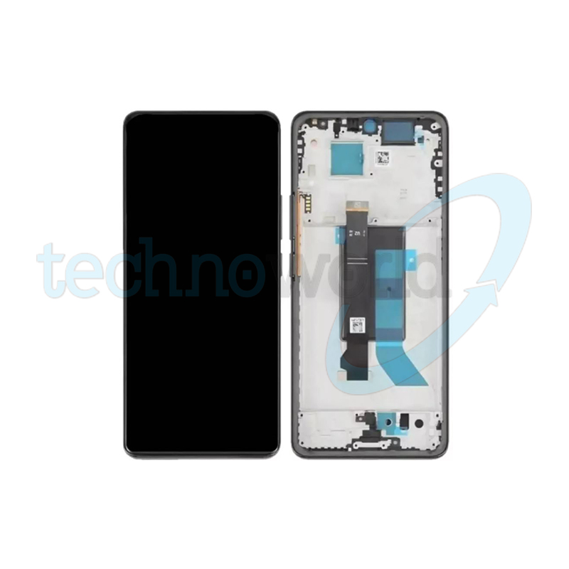 Display Ori. Xiaomi Redmi Note 14 Pro 5G Viola con Frame
