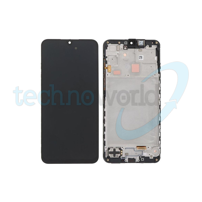 Display Ori. Samsung A16 5G A166 Nero con Frame