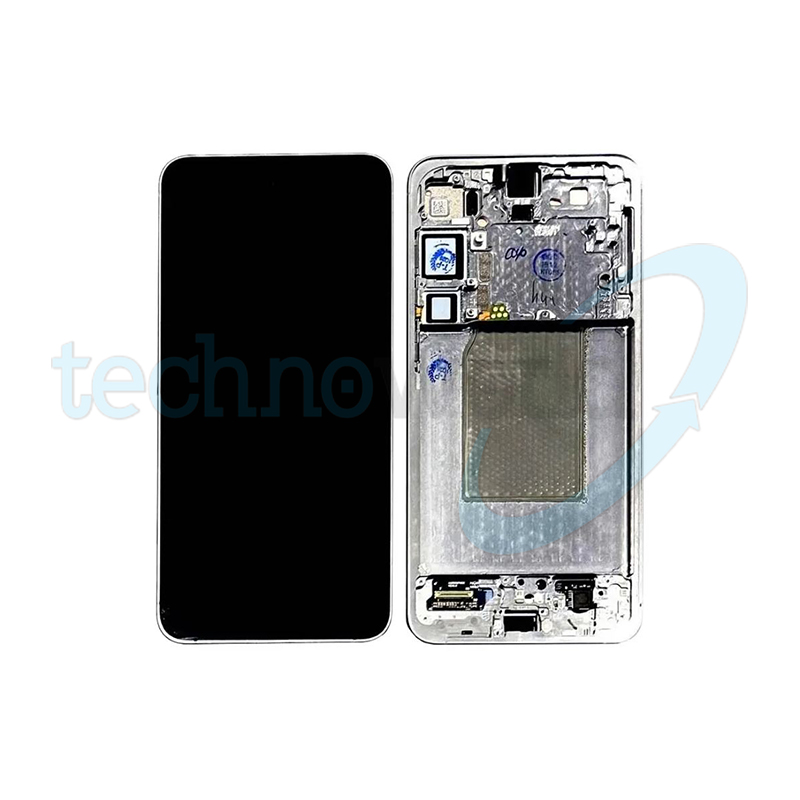 Display Ori. Samsung S25 S931 Silver con Frame