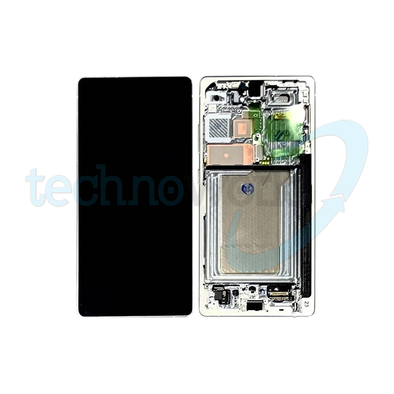 Display Ori. Samsung S25 Ultra S938 Silver Blue con Frame