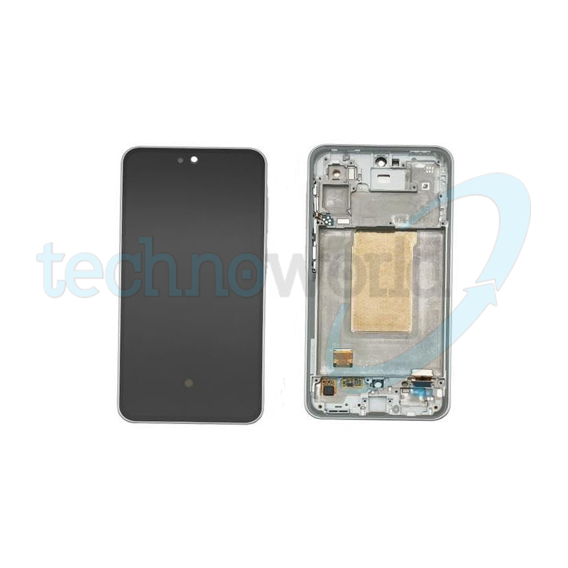 Display Ori. Samsung A36 5G A366 Bianco con Frame