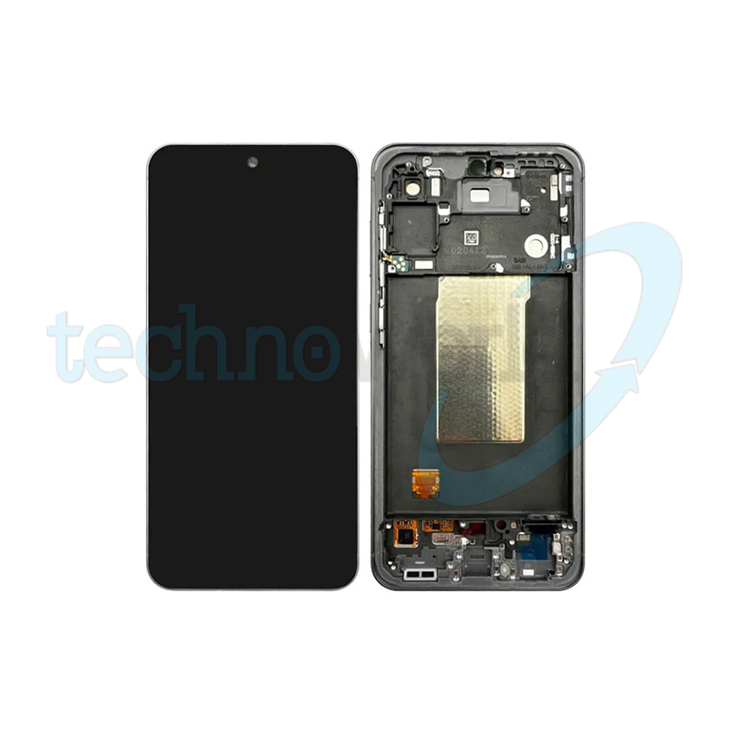 Display Ori. Samsung A56 5G A566 Nero con Frame