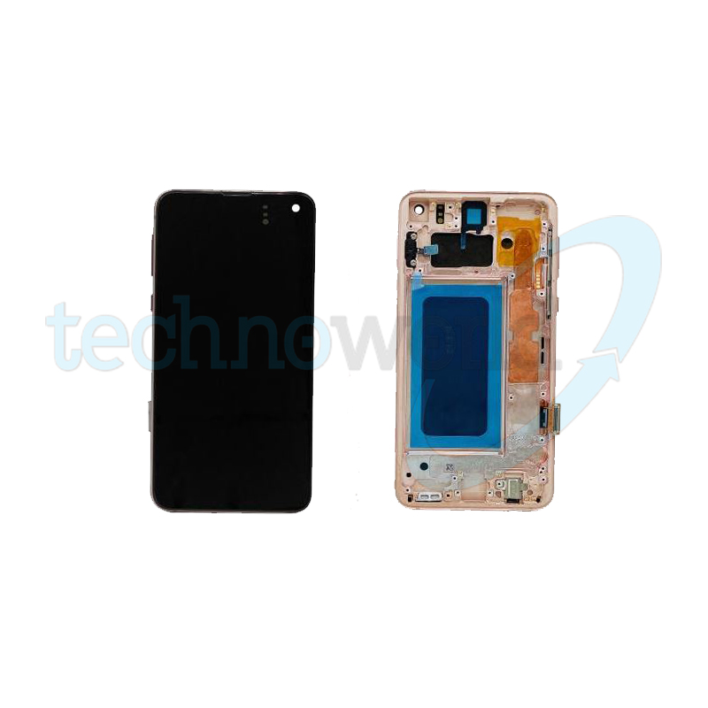 Display Ori. Samsung S10e G970 Rosa con Frame