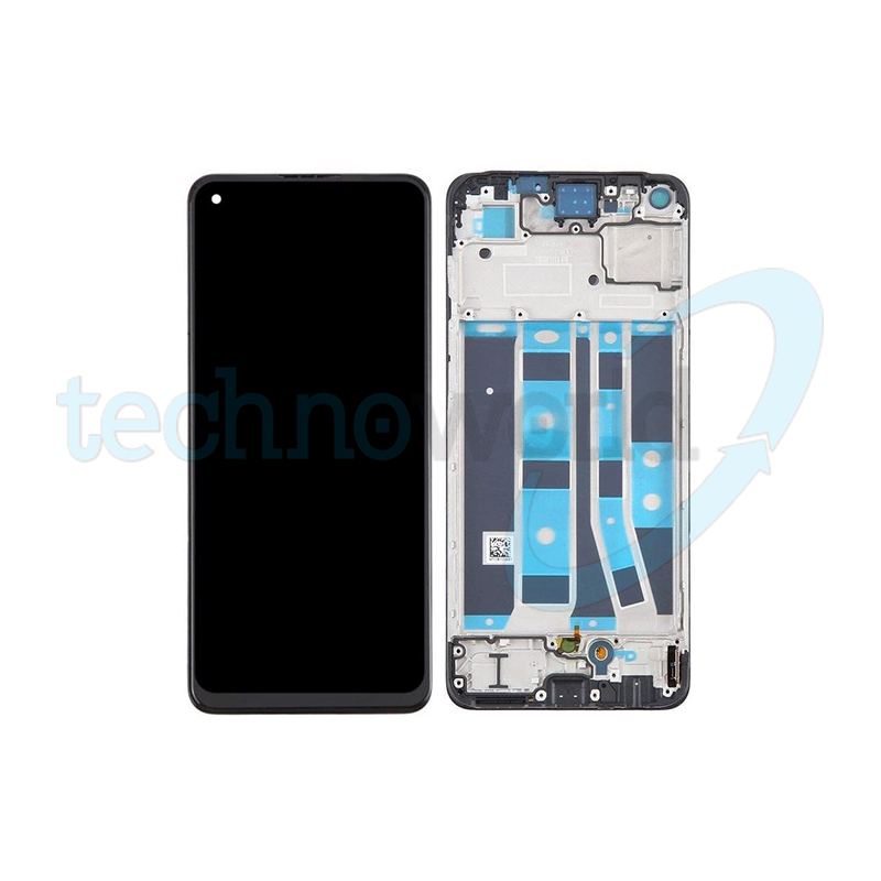Display Ori. Oppo A78 4G Nero con Frame
