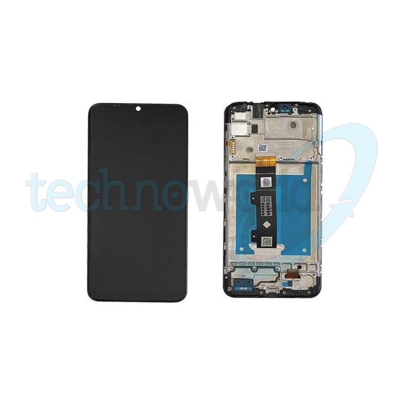 Display Ori. Moto E20 Nero con Frame