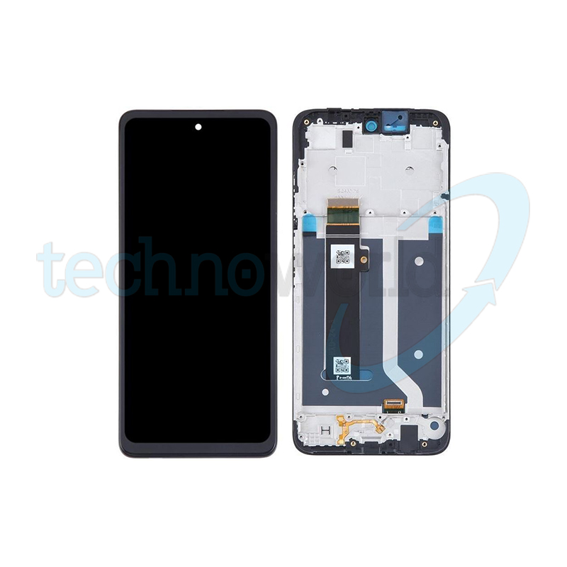 Display Ori. Moto G34 Nero con Frame
