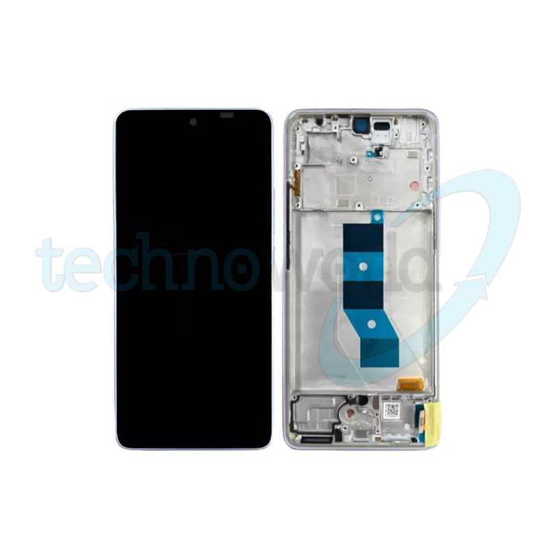 Display Ori. Xiaomi Poco M7 Pro 5G Viola con Frame