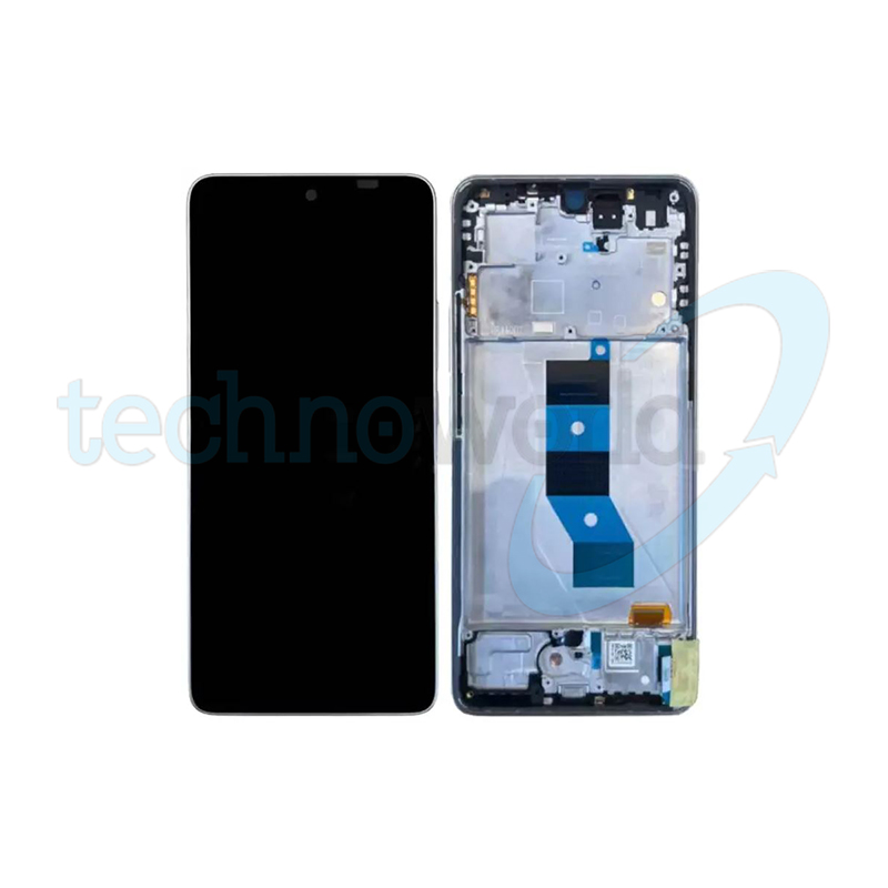 Display Ori. Xiaomi Poco M7 Pro 5G Silver con Frame
