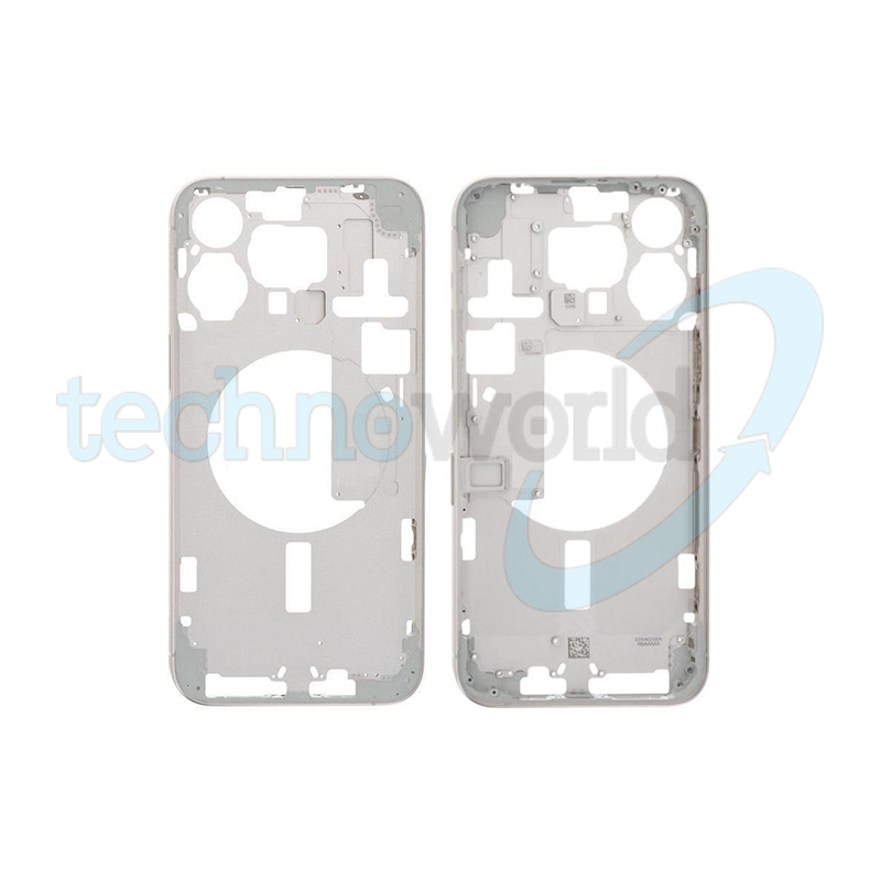 Telaio Posteriore iPhone 15 Pro Max Bianco