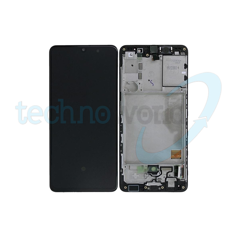 Display Samsung A41 A415 Nero Con Frame - OLED