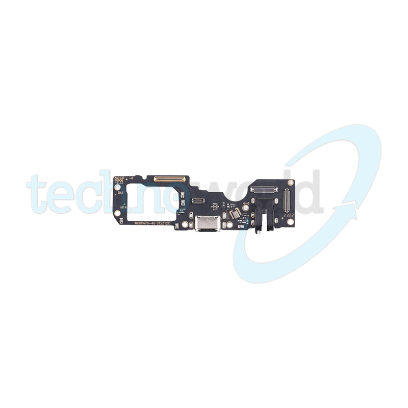 PCB Board con Connettore Carica e Microfono Oppo A78