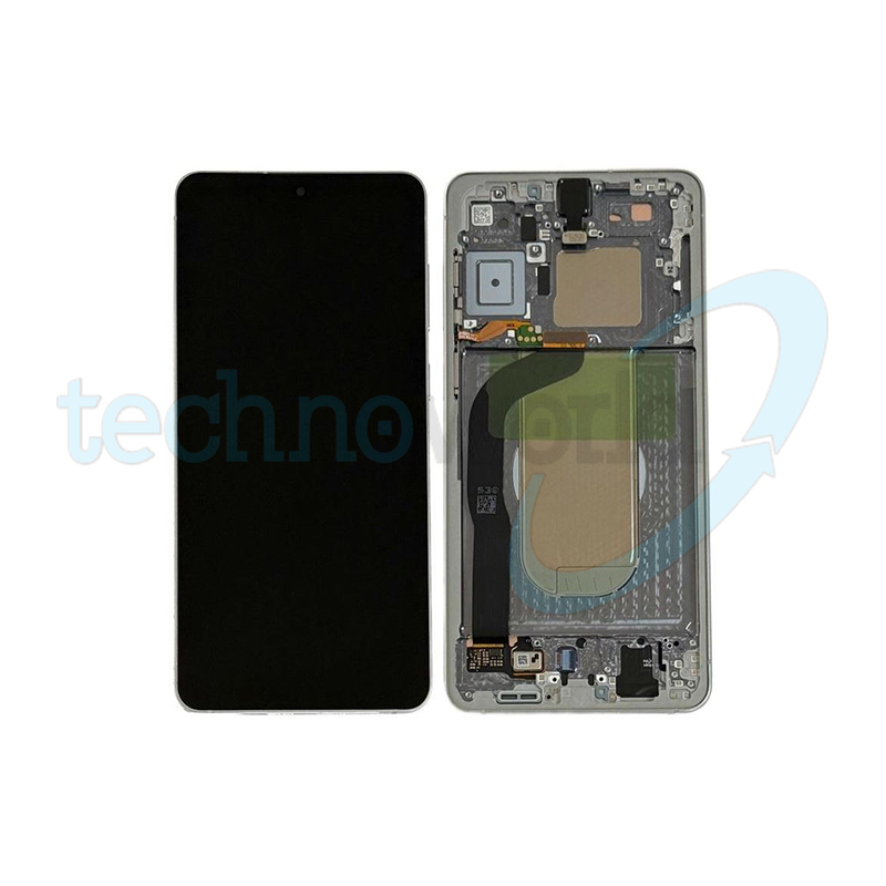 Display Ori. Samsung S25 Edge S937 Silver con Frame