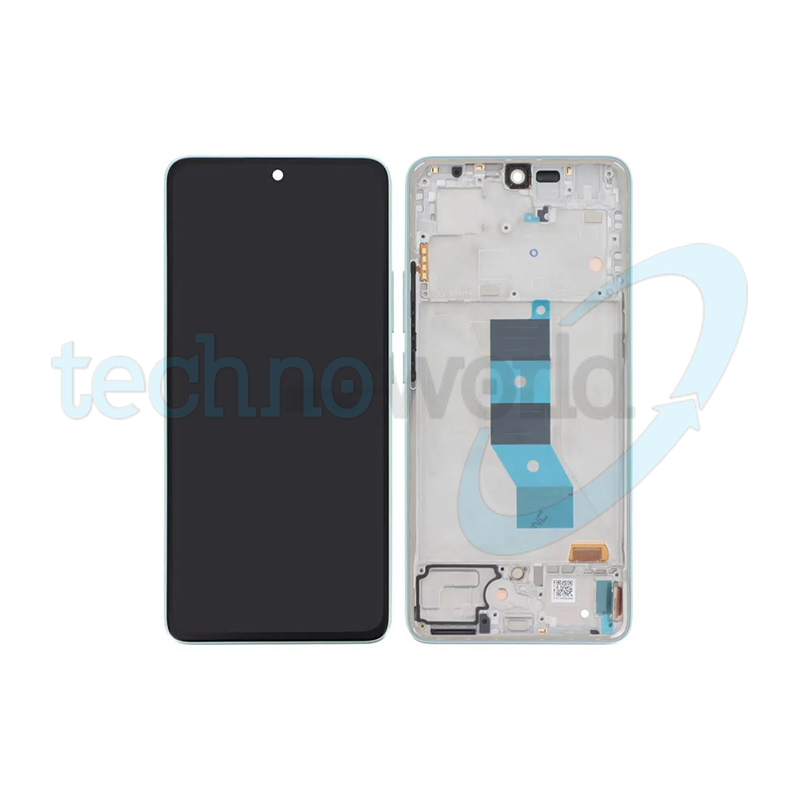 Display Ori. Xiaomi Redmi Note 14 5G Blu con Frame