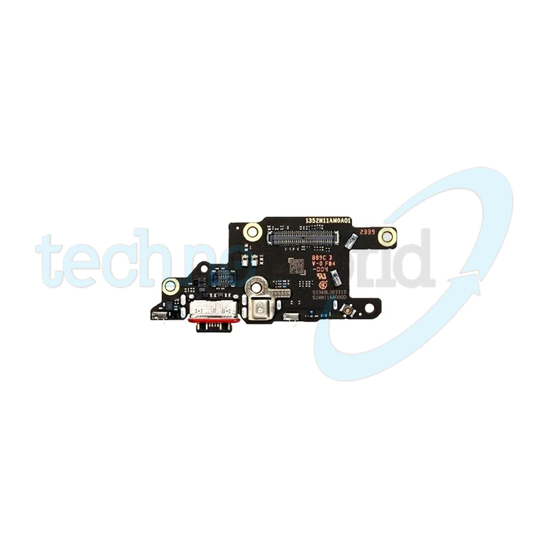 PCB Board Ori. con Connettore Carica - Microfono e Lettore Sim Card Xiaomi Poco X6 Pro 5G
