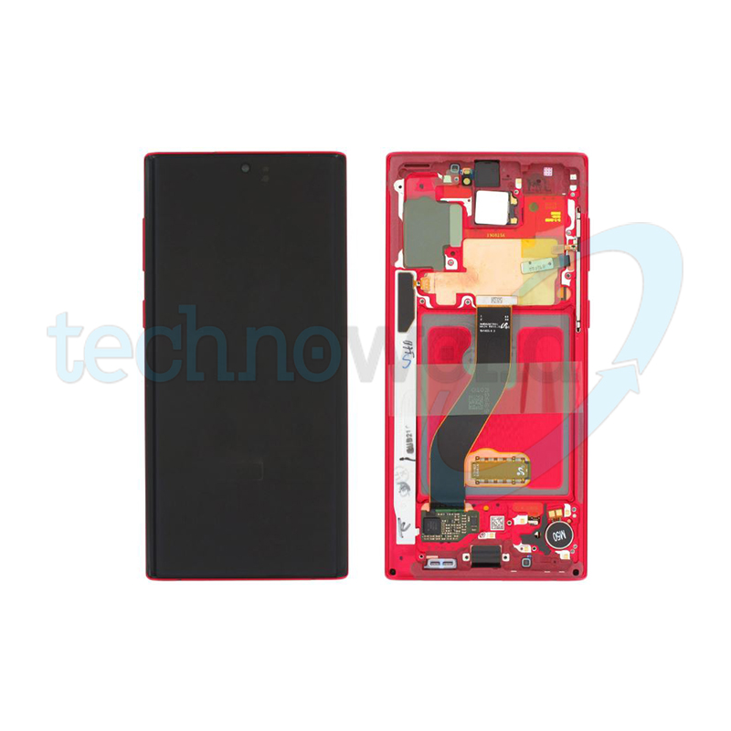 Display Ori. Samsung Note 10 N970 Rosso con Frame