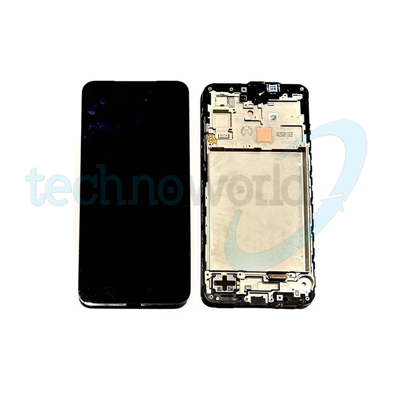 Display Ori. Samsung A17 A175 Nero con Frame