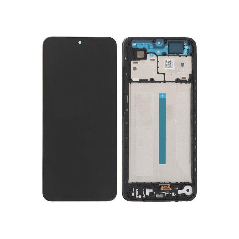 Display Ori. Xiaomi Redmi A5 Nero con Frame (FLAT CORTO)