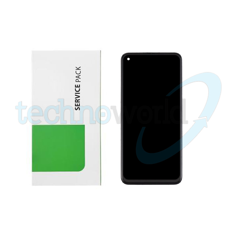 Display Oppo A74 5G Nero Con Frame - OEM