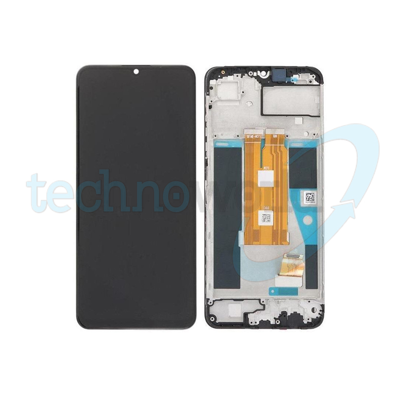 Display Realme C61 Nero Con Frame - OEM per Vers. RMX3939