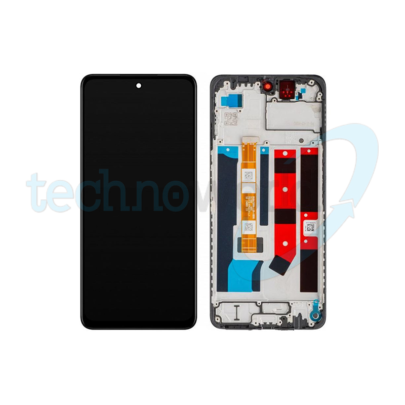 Display Ori. Oppo A60 5G Nero con Frame