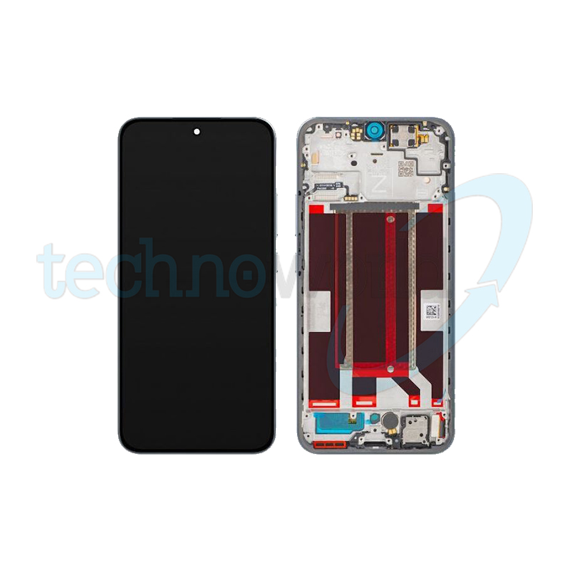 Display Ori. Oppo Reno14 F 5G Blu con Frame
