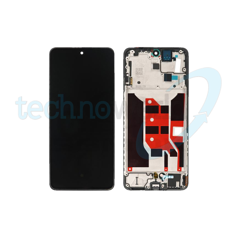 Display Ori. Oppo Reno12 F 5G Nero Con Frame