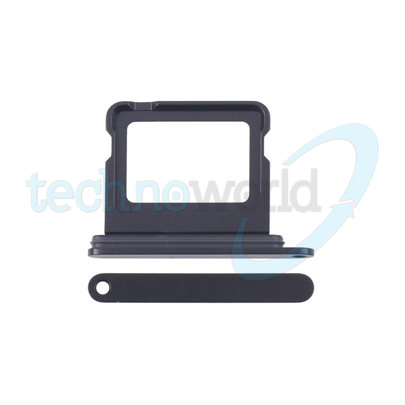 Porta Sim per iPhone 16 Nero