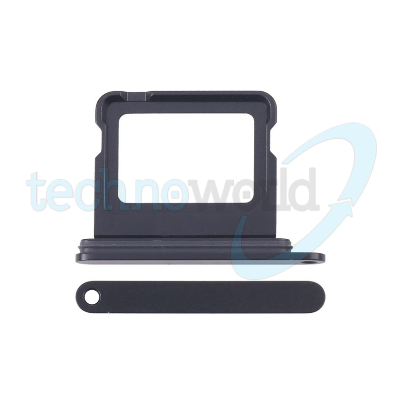Porta Sim per iPhone 16 Plus Nero