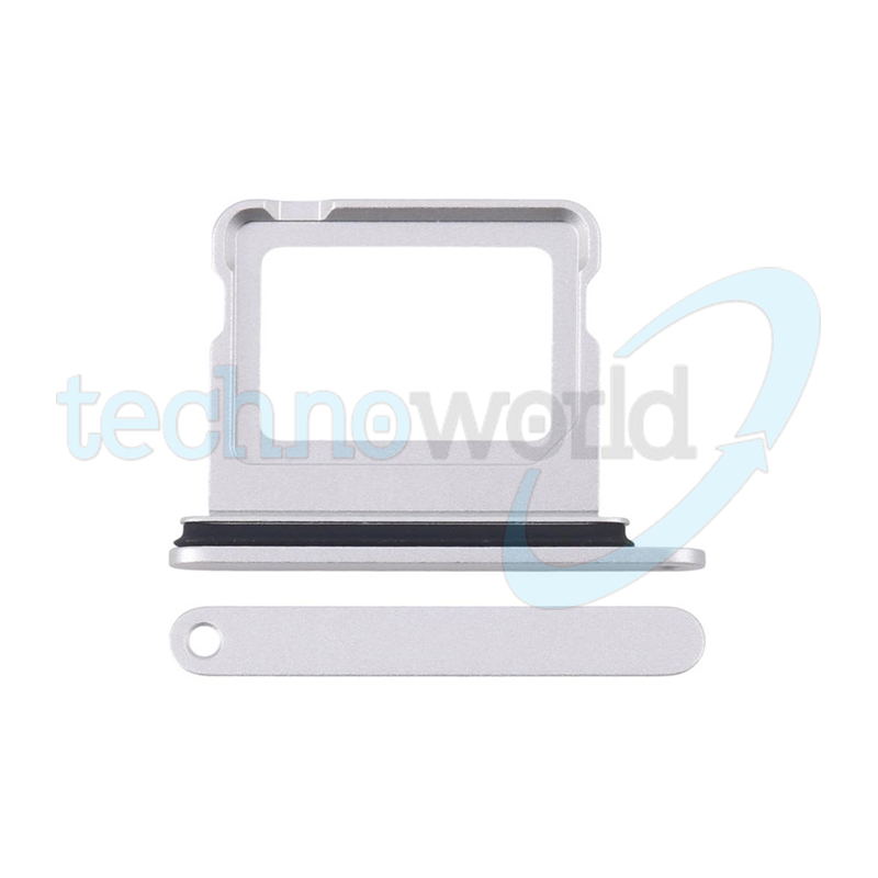 Porta Sim per iPhone 16 Plus Bianco
