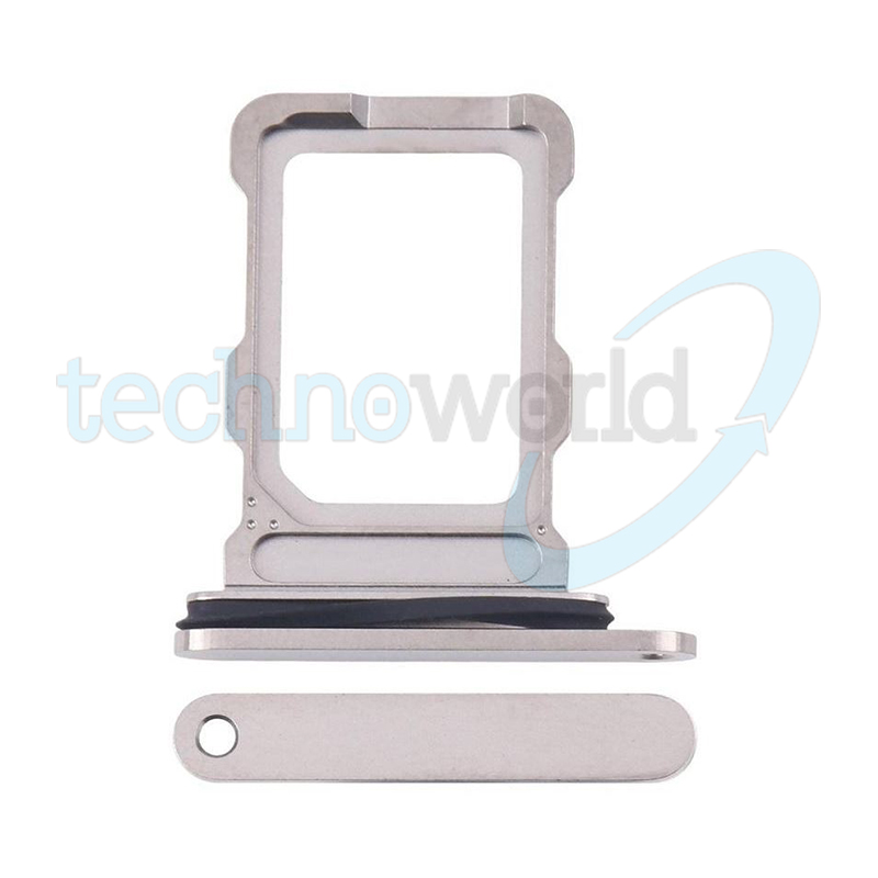 Porta Sim per iPhone 16 Pro Max Titanio Naturale