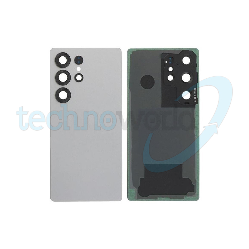 Copribatteria Samsung S25 Ultra Titanio Silver