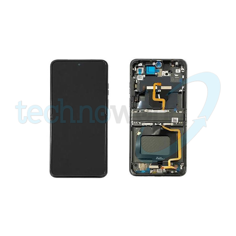 Display Moto Razr 40 Ultra Nero con Frame - Disassembled