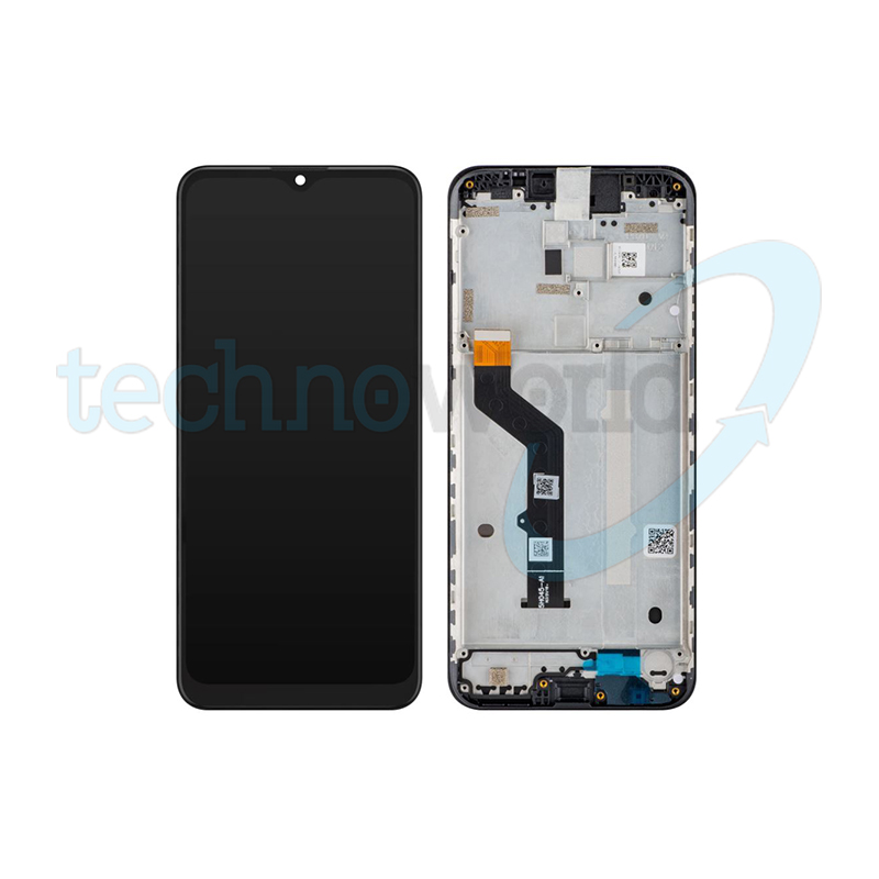 Display Ori. Moto G9 Play Nero con Frame