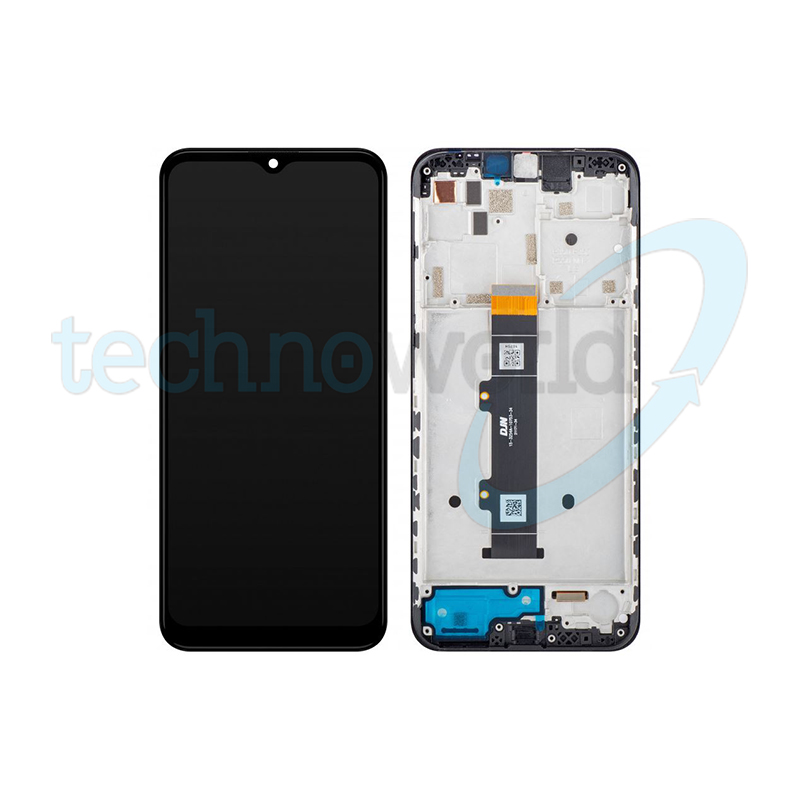 Display Ori. Moto G30 Nero con Frame