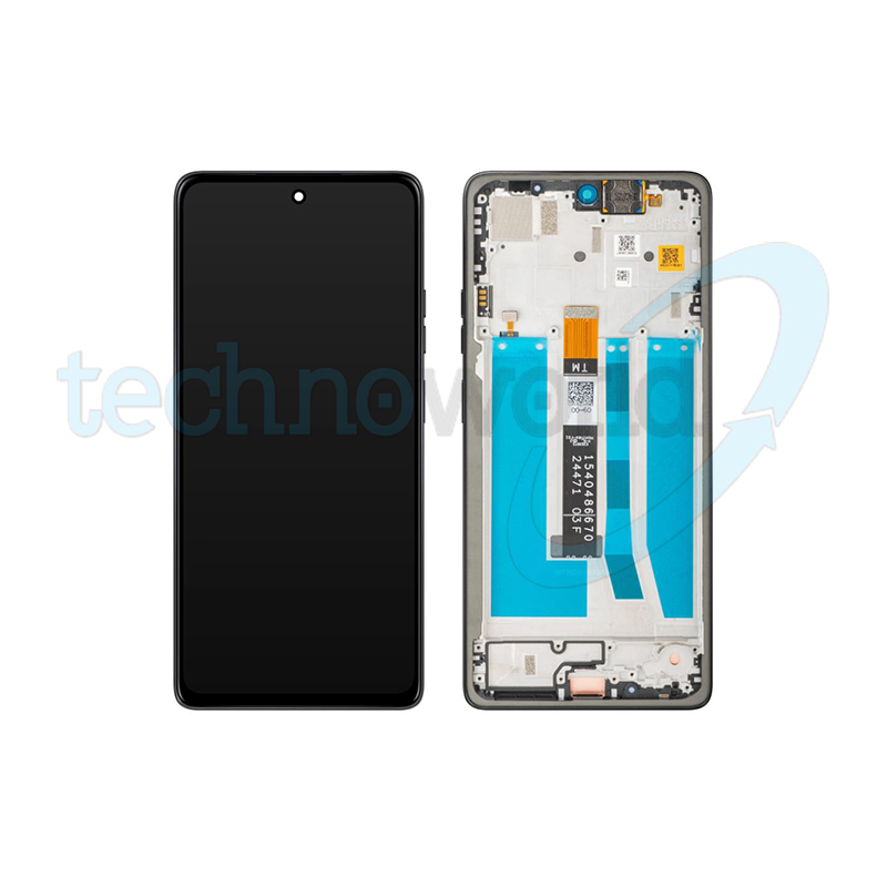 Display Ori. Moto G75 Charcoal Grey con Frame