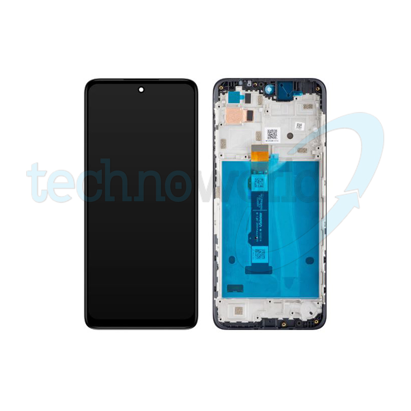 Display Ori. Moto G42 Nero con Frame