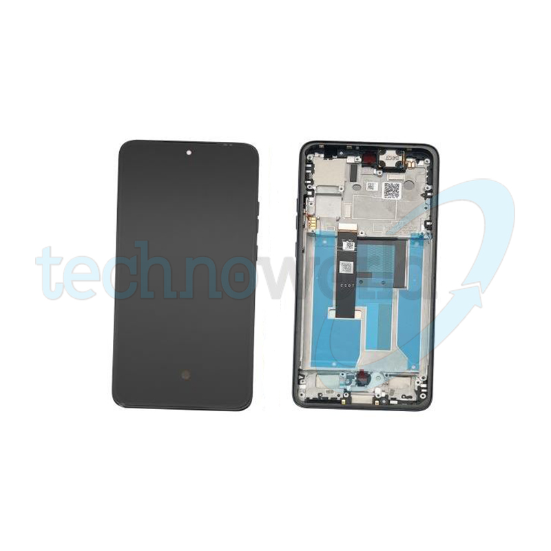Display Ori. Moto Edge 50 Neo Grigio Grisaille con Frame