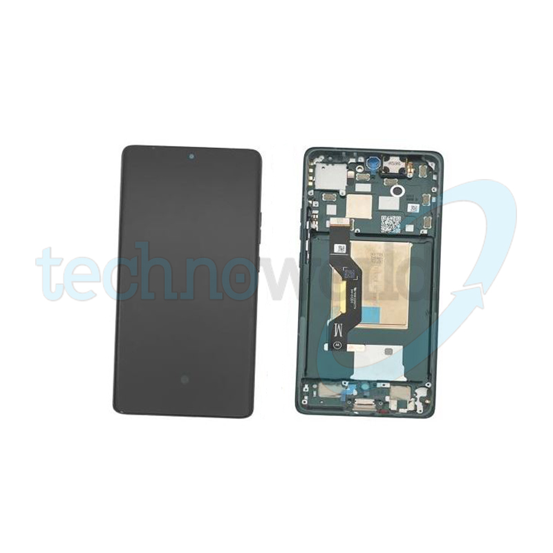 Display Ori. Moto Edge 50 Green con Frame