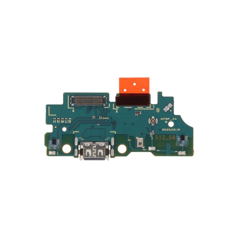 PCB Board Ori. Con Connettore Carica e Microfono Samsung A17