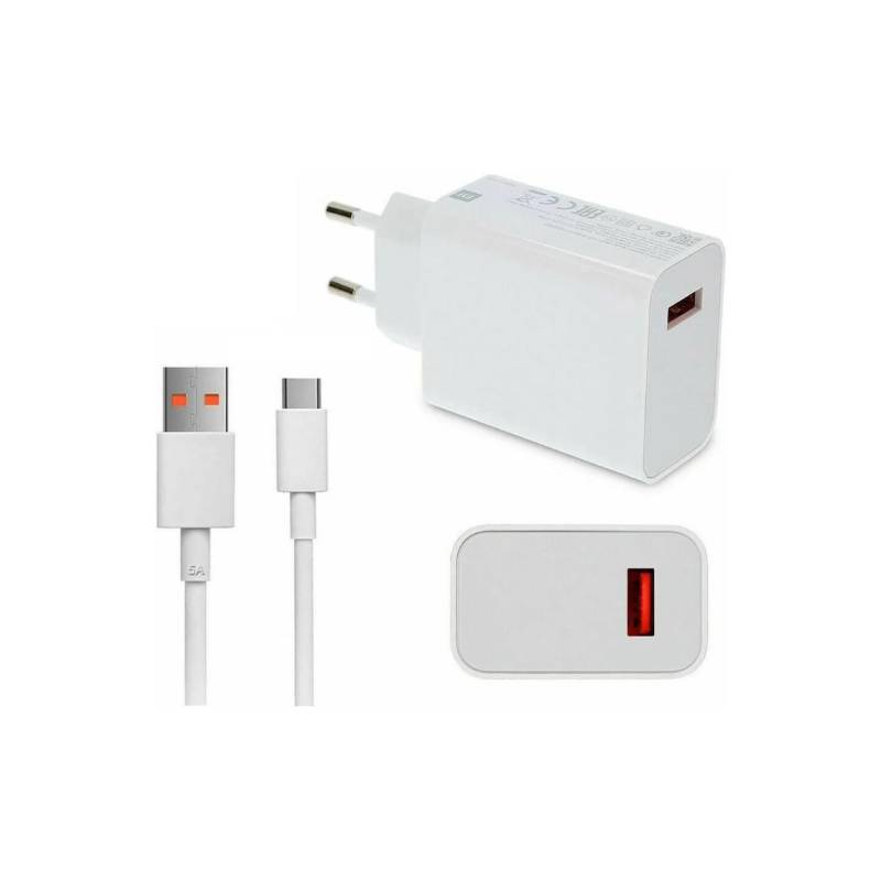 Caricabatterie Xiaomi MDY-12-EQ 55W Bianco - USB-A / USB-C